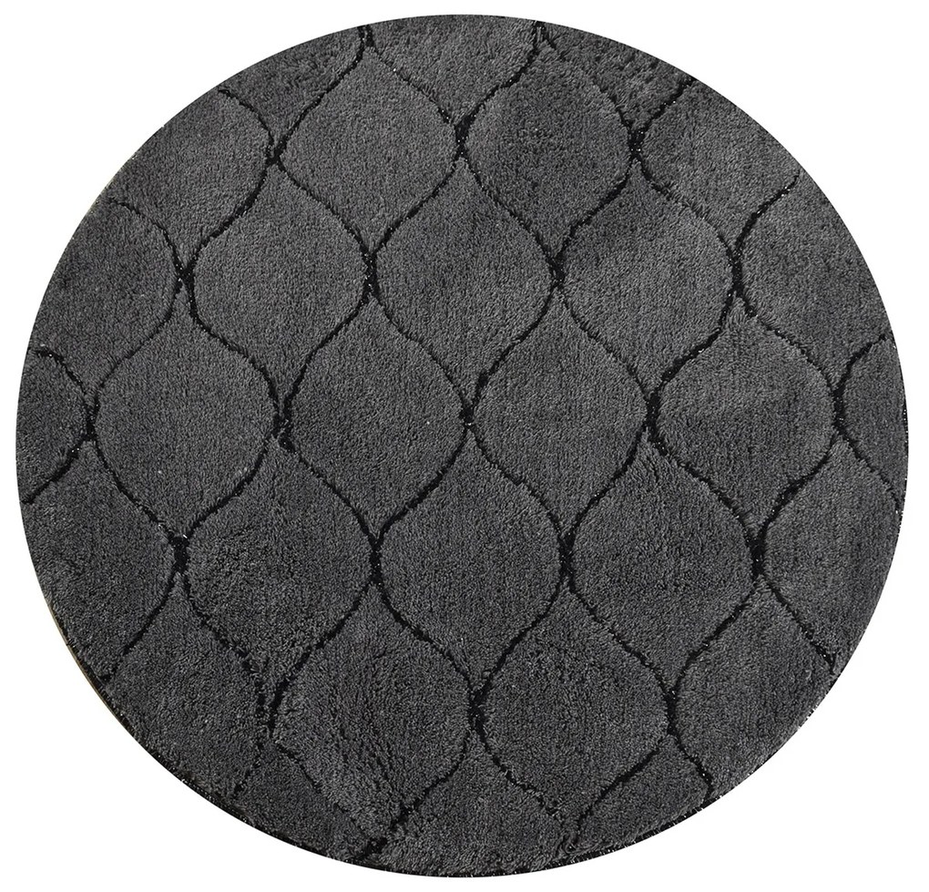 Tappeto bagno 90 cm antracite