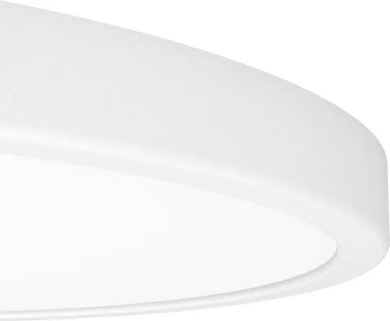 Eglo 901726 - LED RGBW dimmerabile plafoniera fumé FUEVA-Z LED/17,5W/230V 39,9cm IP44 bianco