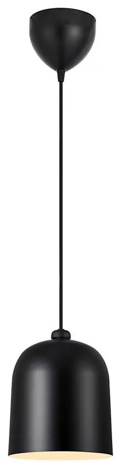 Nordlux - Lampadario sospeso a cavo ANGLE 1xE27/25W/230V nero