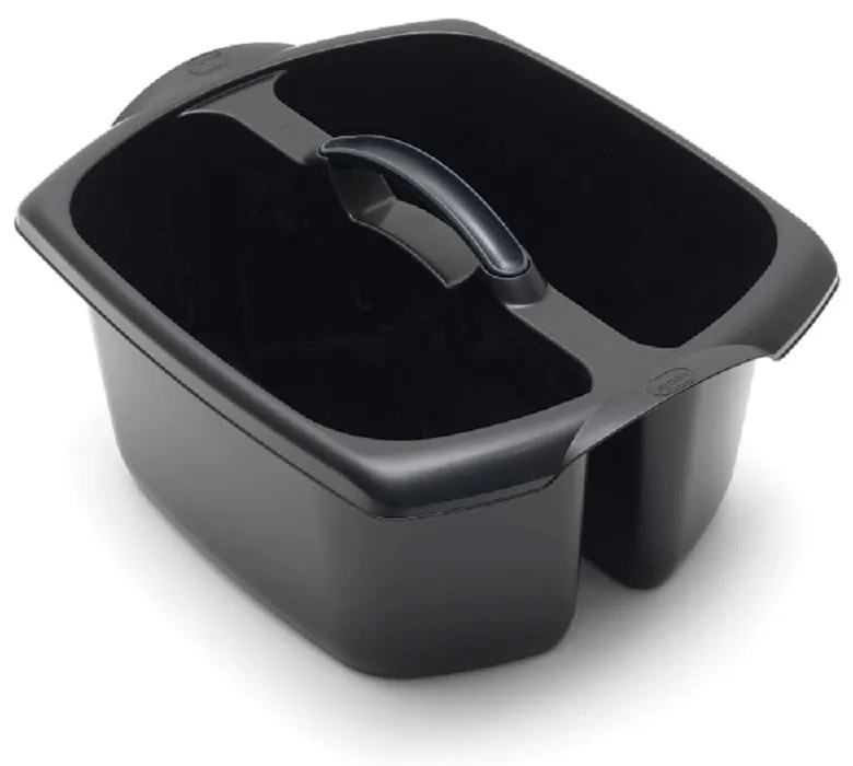 Cestello a doppio secchio nero Essentials - Addis