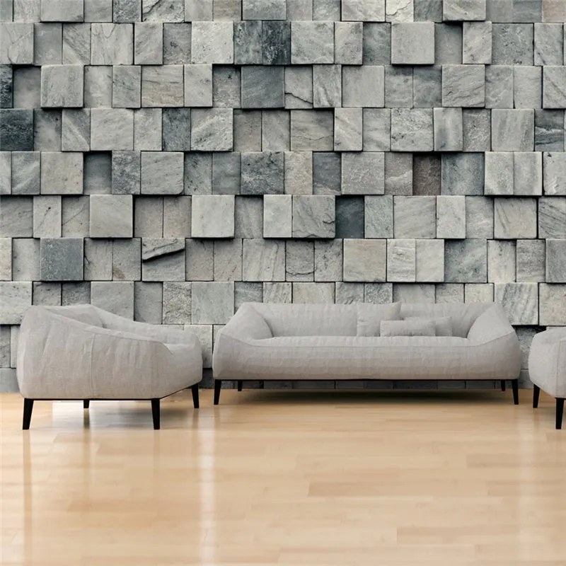 Fotomurale  Magic of the Stone  Colore Grigio, Dimensioni e Misure 200x140