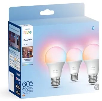 Set da 3 lampadine LED dimmerabili Philips Hue WACA E27/8W/230V 2200-6500K