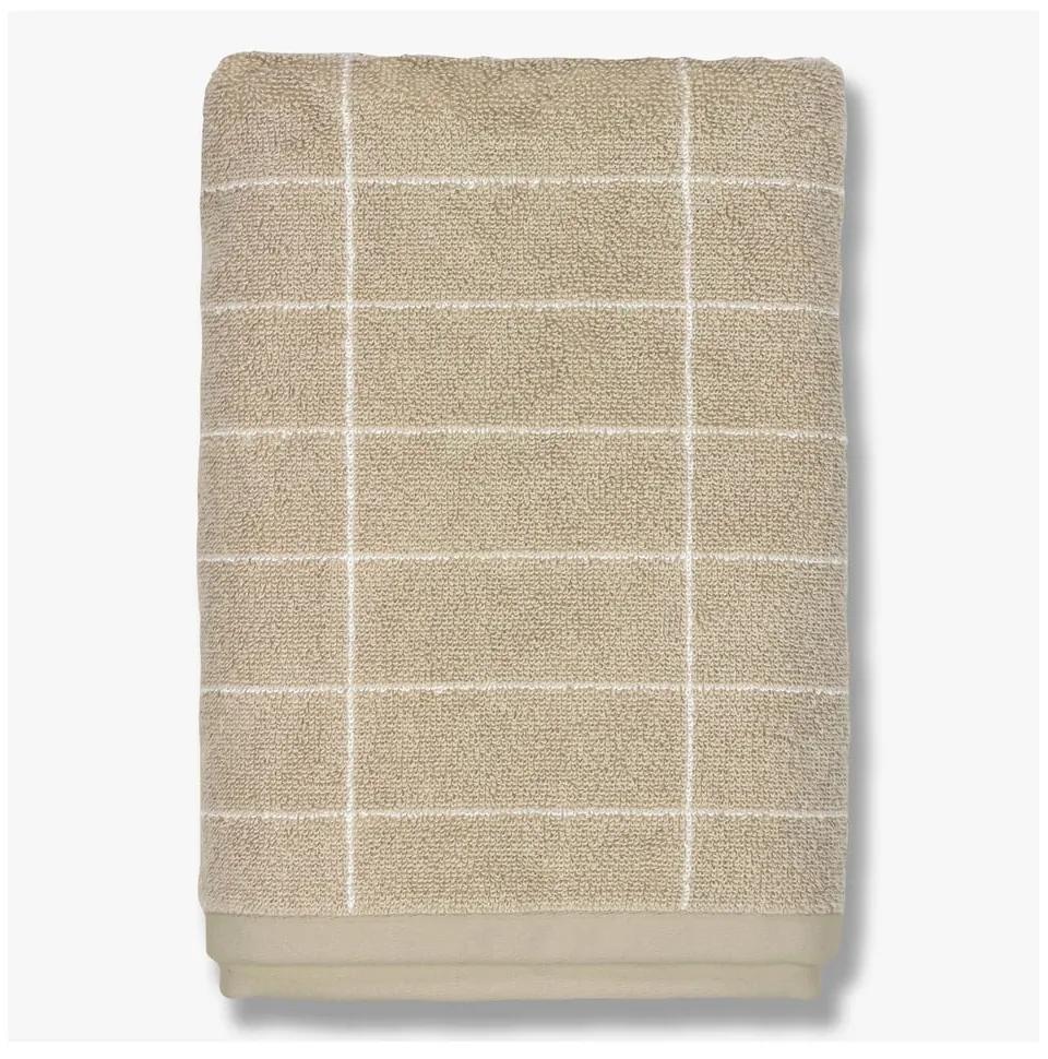 Set di 2 asciugamani in cotone beige 40x60 cm Tile Stone - Mette Ditmer Denmark