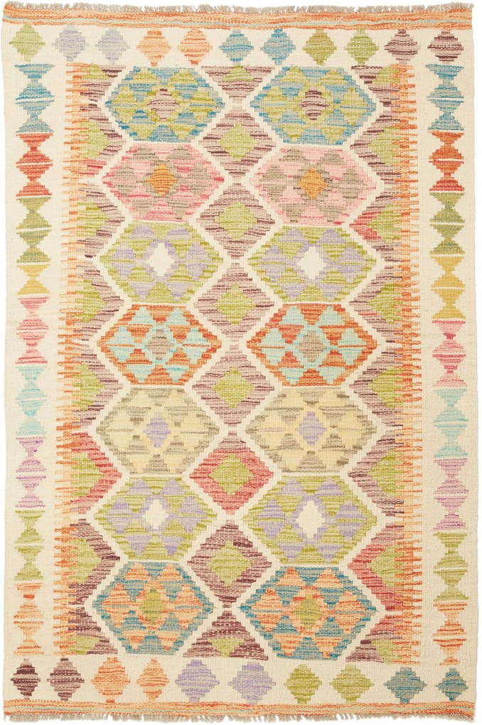 Kilim Tappeto 100 x 140 (Pakistan) Tessuto A Mano