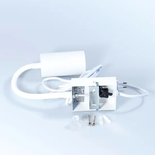 Globo 57911WW - Lampada da parete flessibile ROBBY 1xGU10/25W/230V bianco