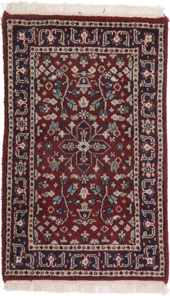 Persian Tappeto 90x60 (Indian) Annodato A Mano