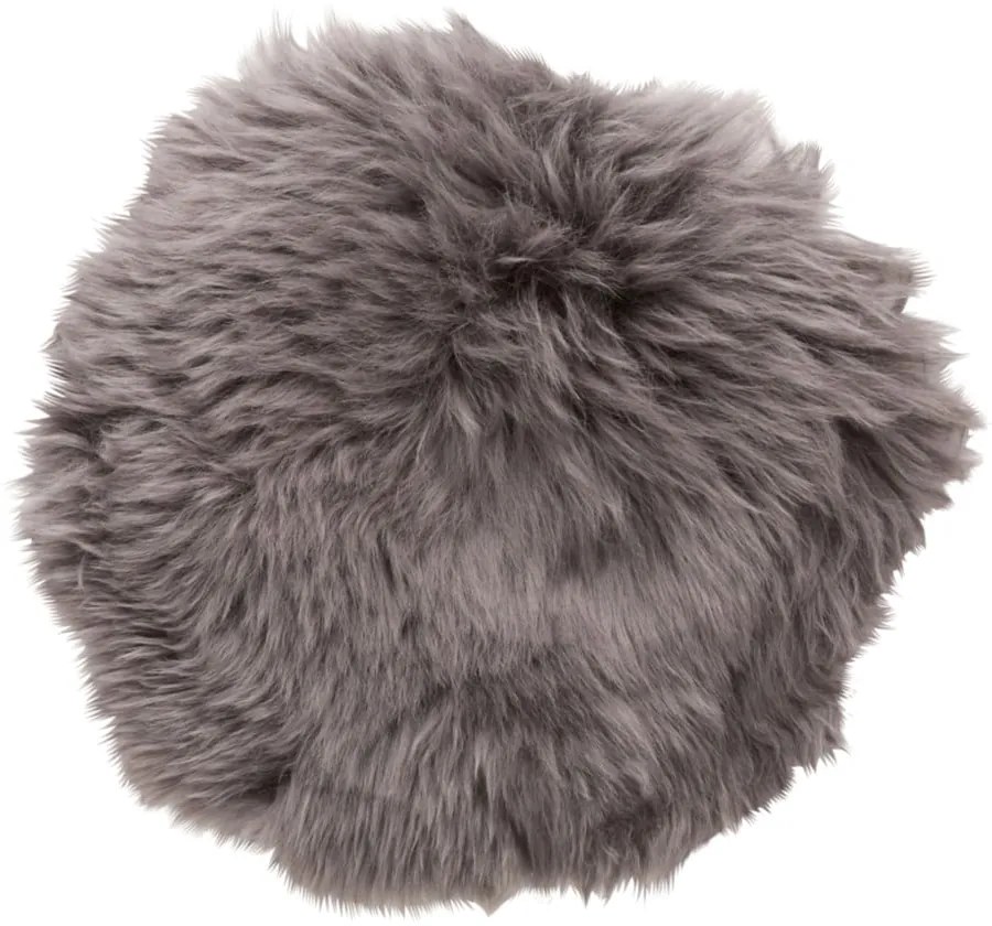 Cuscino per seduta in pelliccia di pecora ø 38 cm Prim - Hübsch
