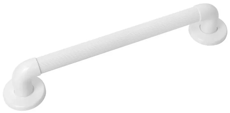 Maniglione di sostegno 55 cm bianco per disabili portata max 150 kg
