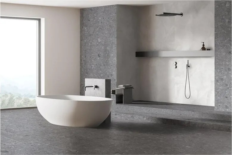 Piastrella da pavimento interno 120 x 280 cm Sp. 6 mm rettificato Venus in gres naturale smaltato bianco lucido traffico medio (pei 2/5) 3.36 mq