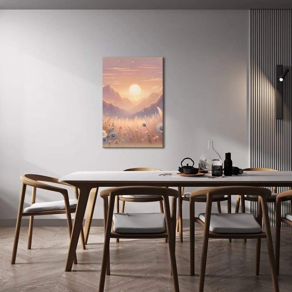 Quadro su tela – Prato di montagna