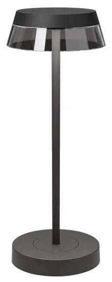 Redo 90312 - Lampada da tavolo LED dimmerabile ILUNA LED/2,5W/5V 3000 mAh IP65 nero