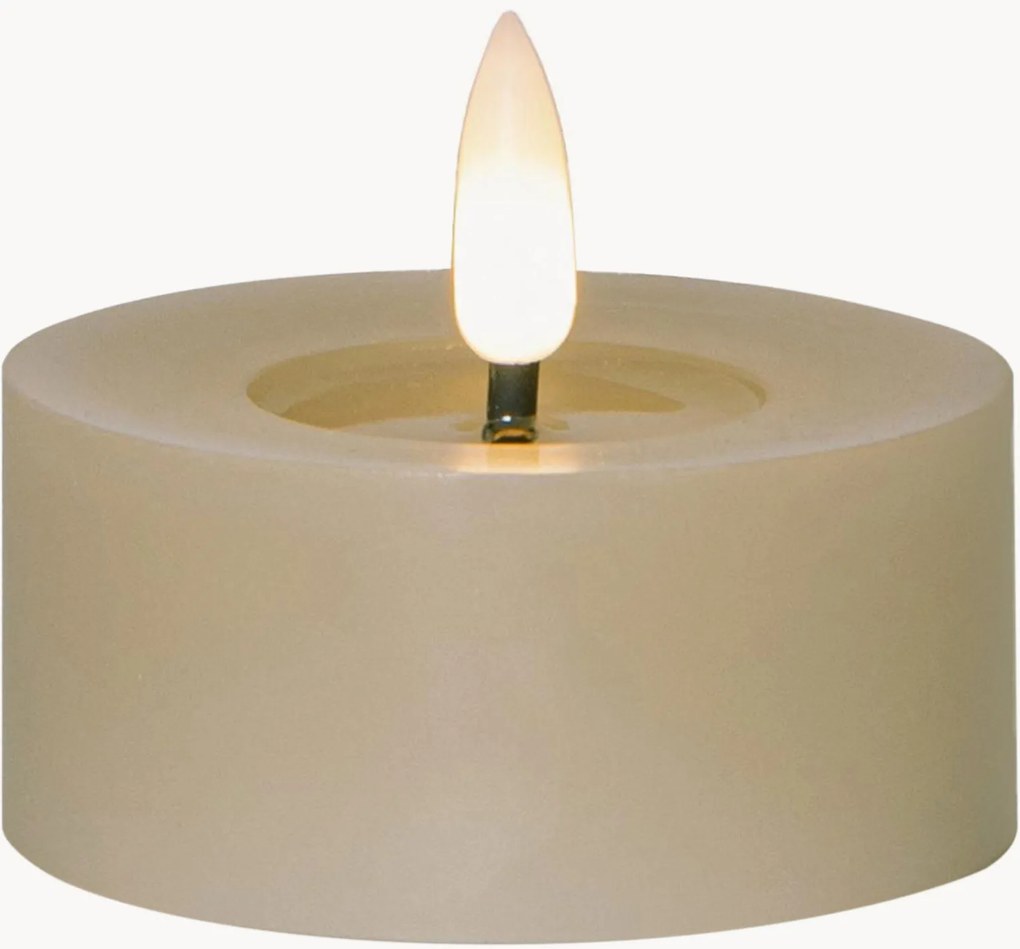 Candele a LED con funzione timer Flame Flow, set da 2