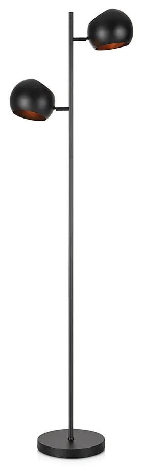 Lampada da terra nera Edgar - Markslöjd