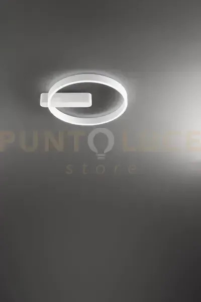 Off plafoniera in alluminio bianco led 52w cct 3000k 4000k 6000k cr...