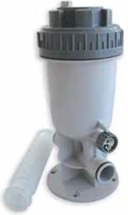 Dispenser per cloro per piscine per 4 pastiglie
