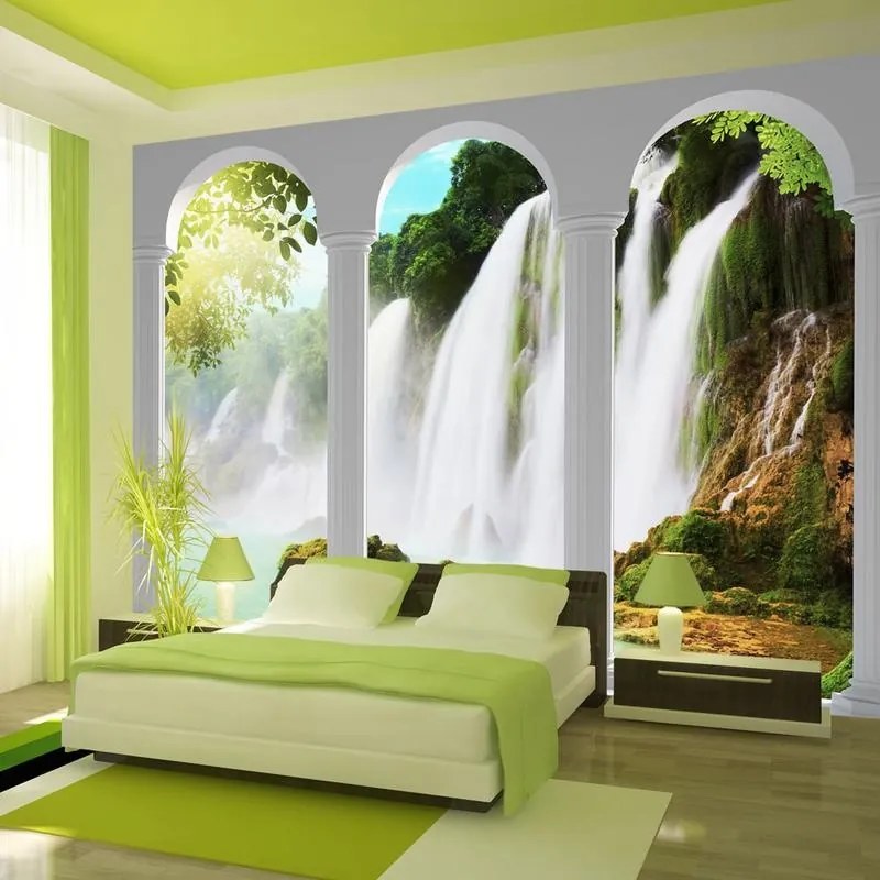 Fotomurale adesivo  Waterfall  Larghezza x Altezza Home decor 441x315