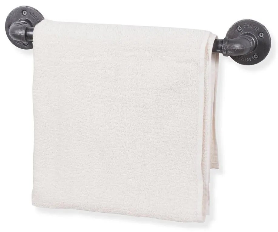 Porta asciugamani BORURAF 7x47 cm grigio