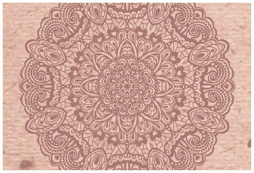 Carta da parati – Mandala floreale