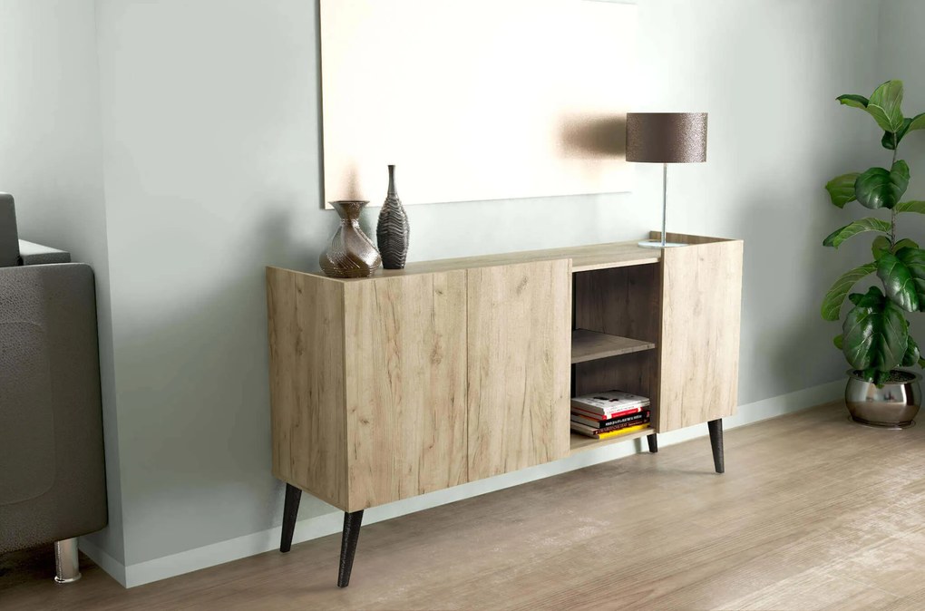 BJORN - madia di design con 3 ante