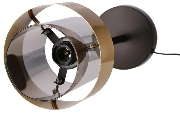 Lampada da tavolo SPIEGA 1xE27/60W/230V oro/nero