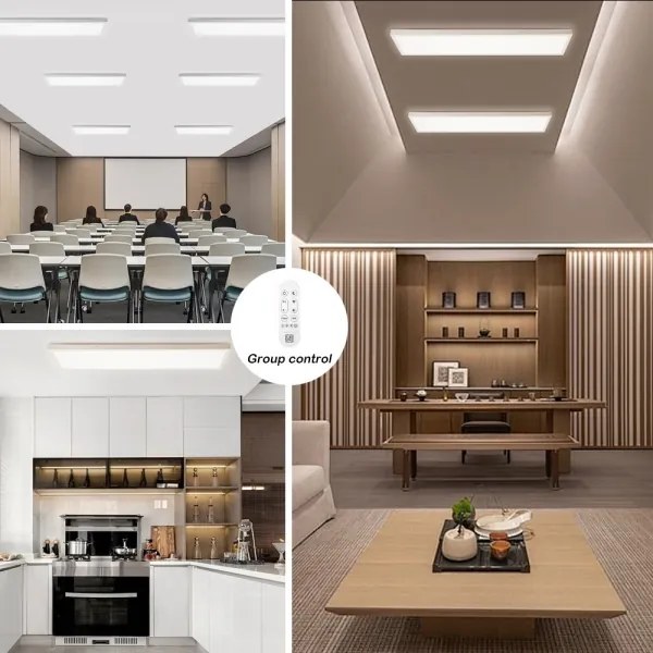 Immax NEO 07276L -Lampada LED dimmerabile da bagno FRAME 50W/230V IP44 Wi-Fi Tuya+RC