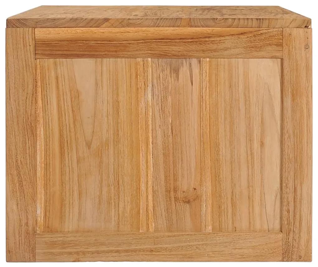 Tavolino da caffè 90x50x40 cm in legno massello di teak