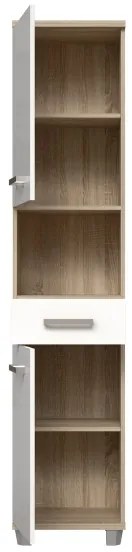 Mobile da bagno VENOM bianco/rovere Sonoma