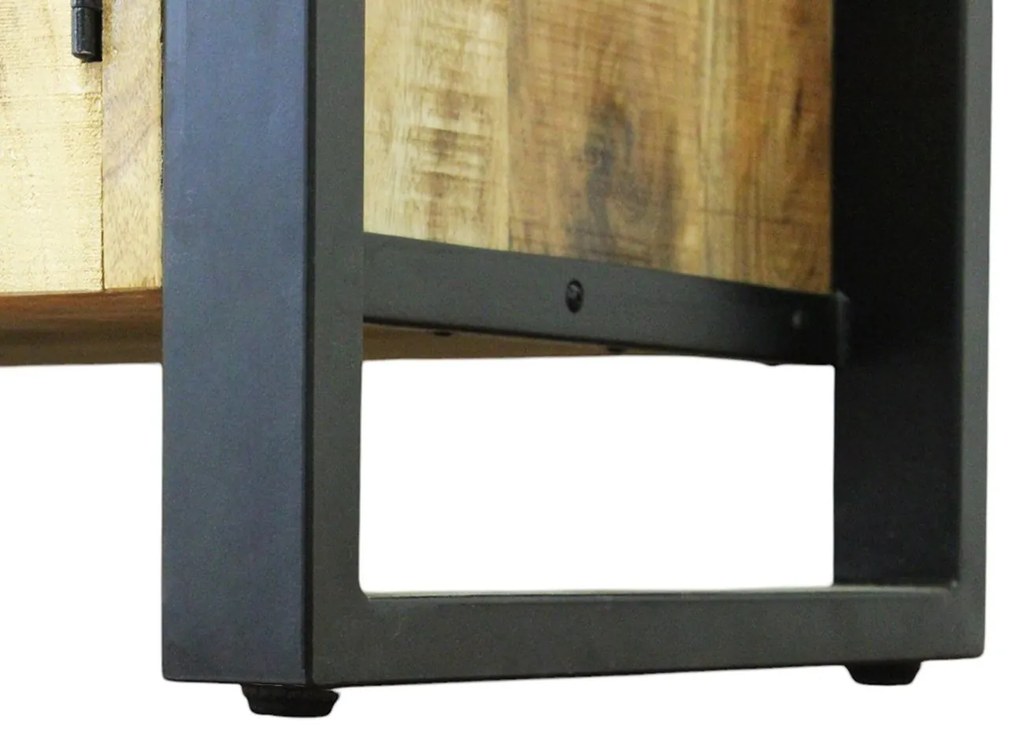 FOX - mobile in legno di mango con 4 ante