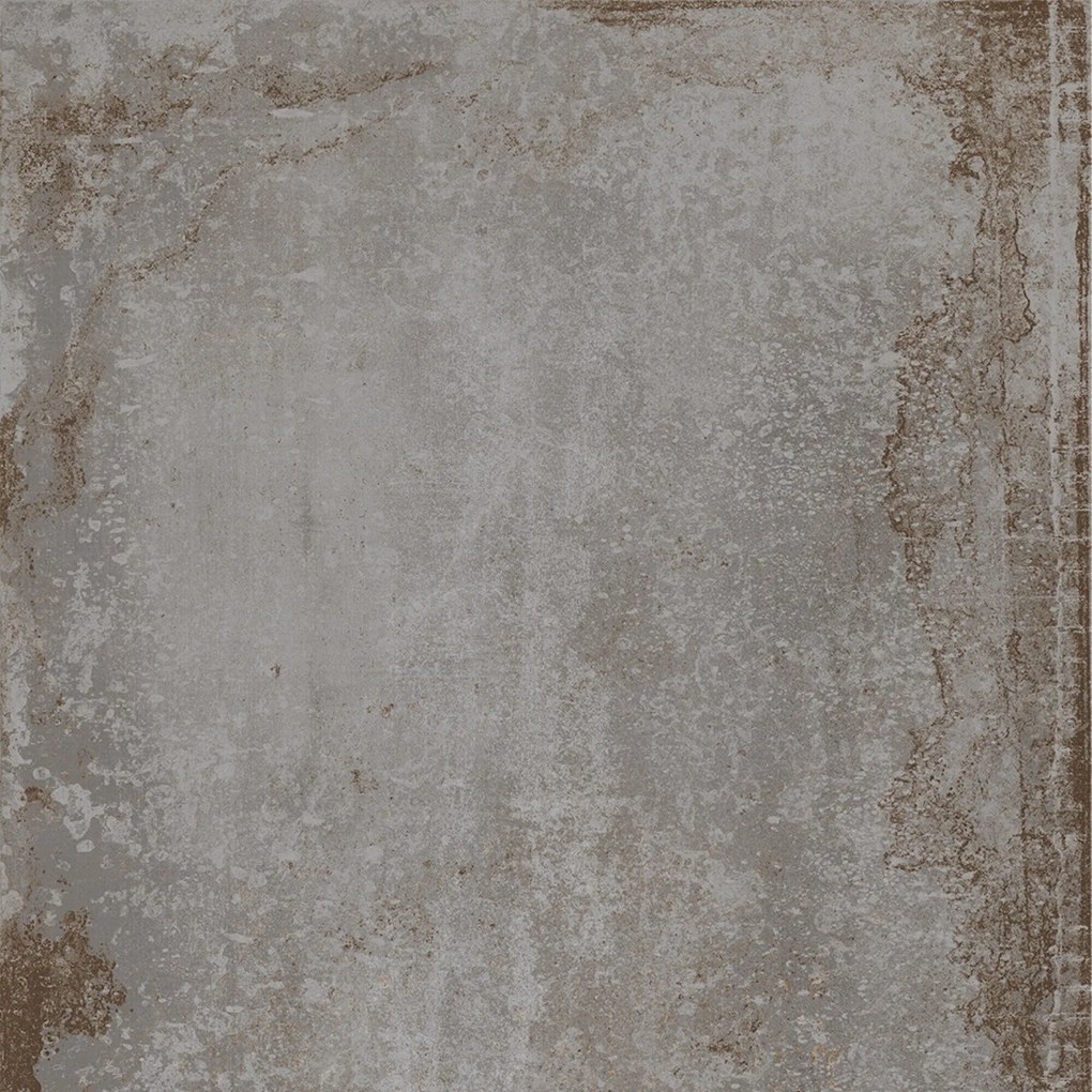 Gres Porcellanato Effetto Metallo Ossidato Grigio 60X120 - Efsr041