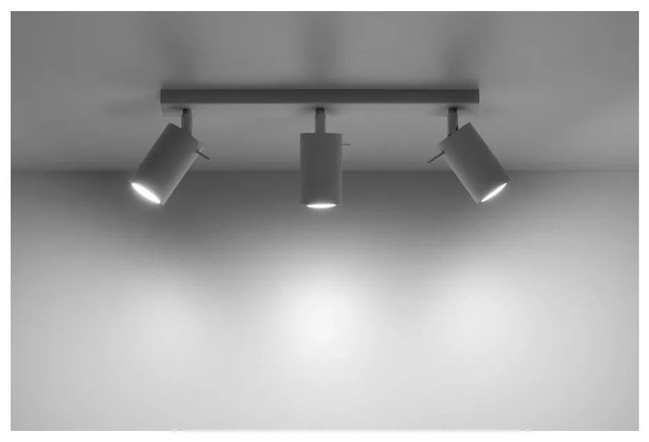 Plafoniera bianca Etna - Sollux