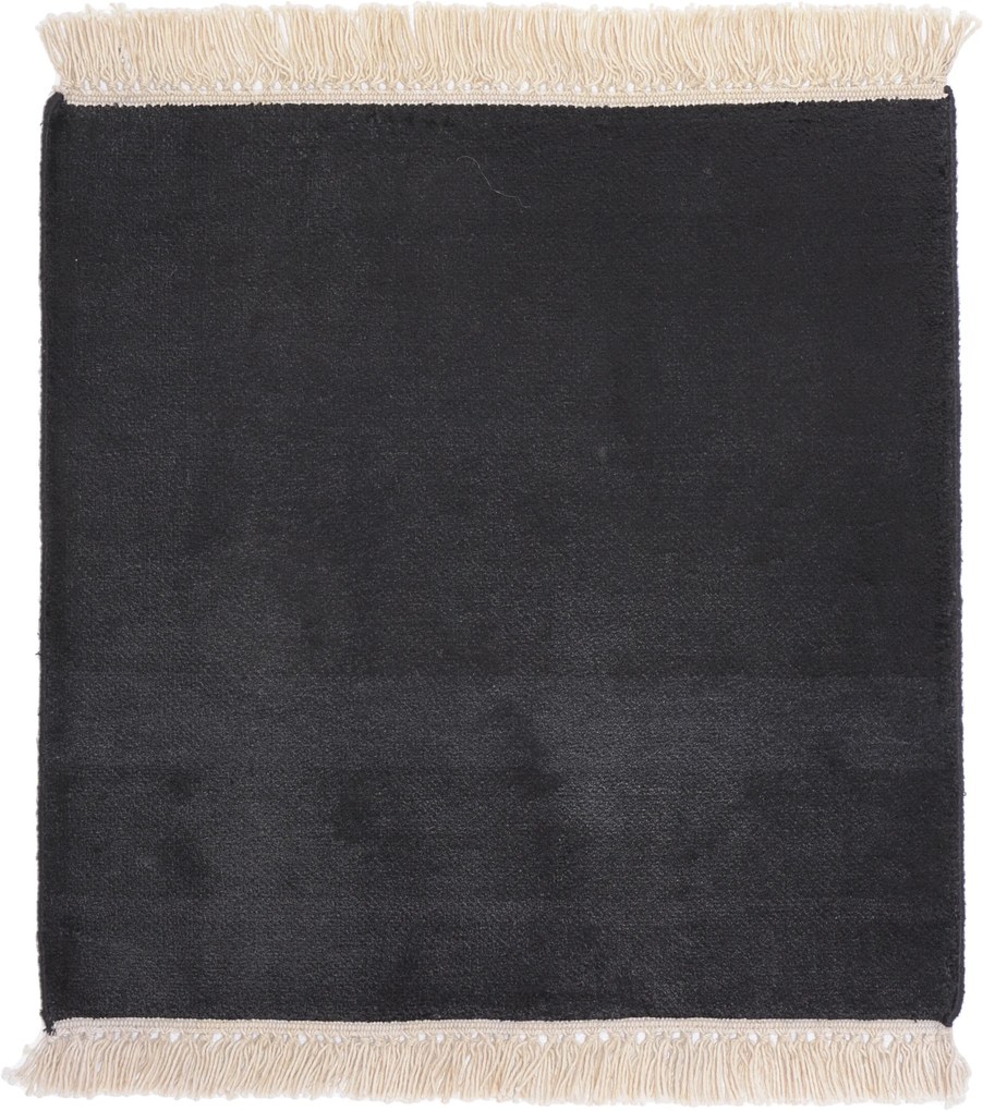 Cashmere Silk Tappeto orientale 40 x 40 (Indian) Annodato A Mano
