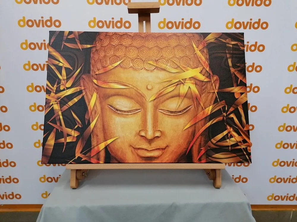 Quadro su tela – Buddha sorridente