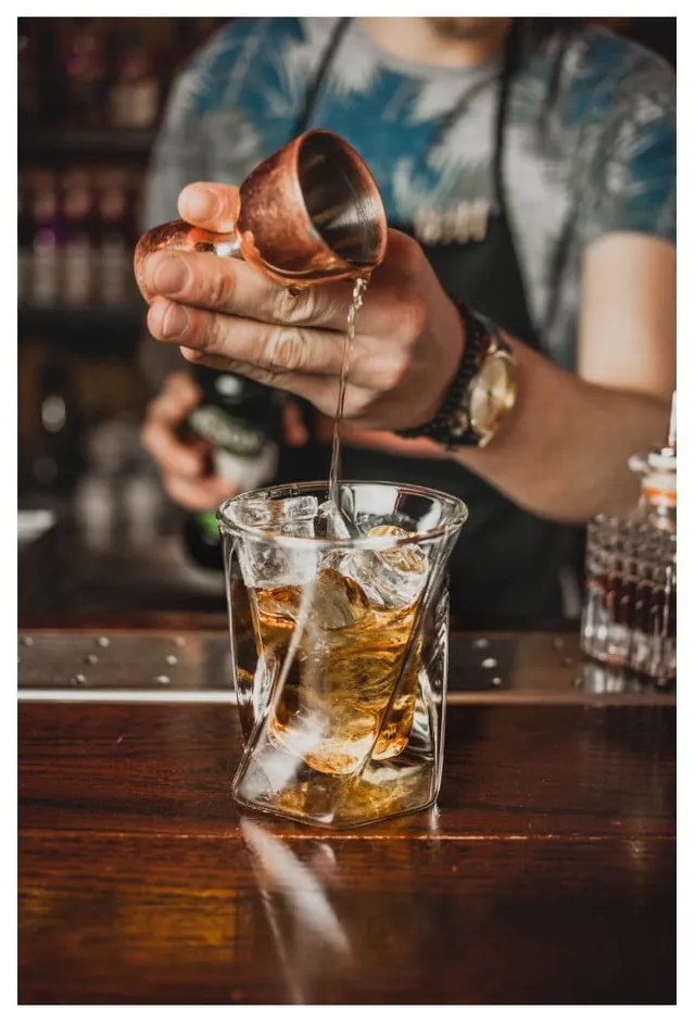 Bicchiere da whisky a doppia parete , 300 ml - Vialli Design