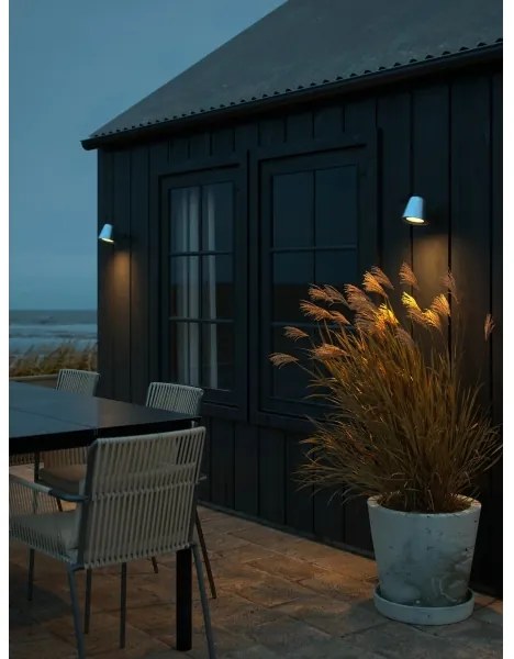 Nordlux - Applique da esterno ALERIA 1xGU10/35W/230V IP44 argento