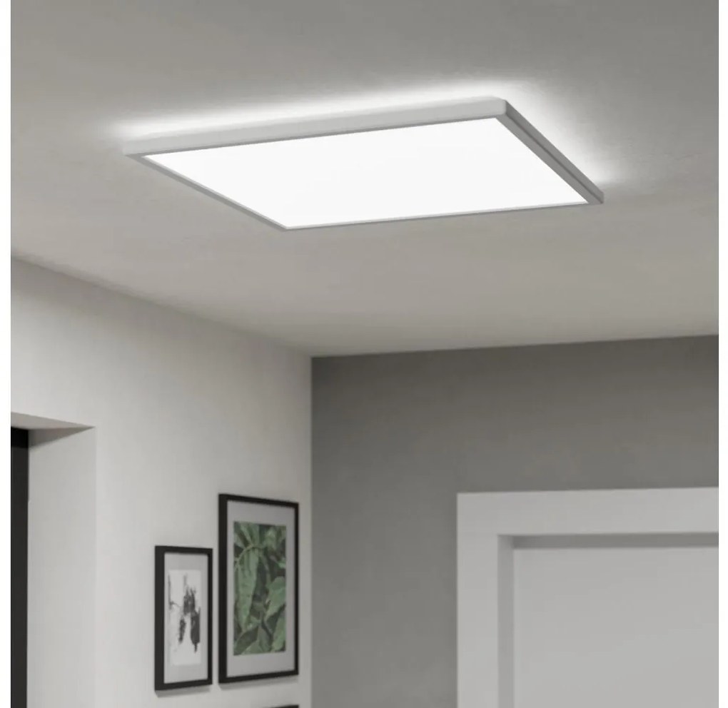 Eglo 901452 - Plafoniera LED da esterno ROVITO 17W/230V 50x50 cm IP44 bianco