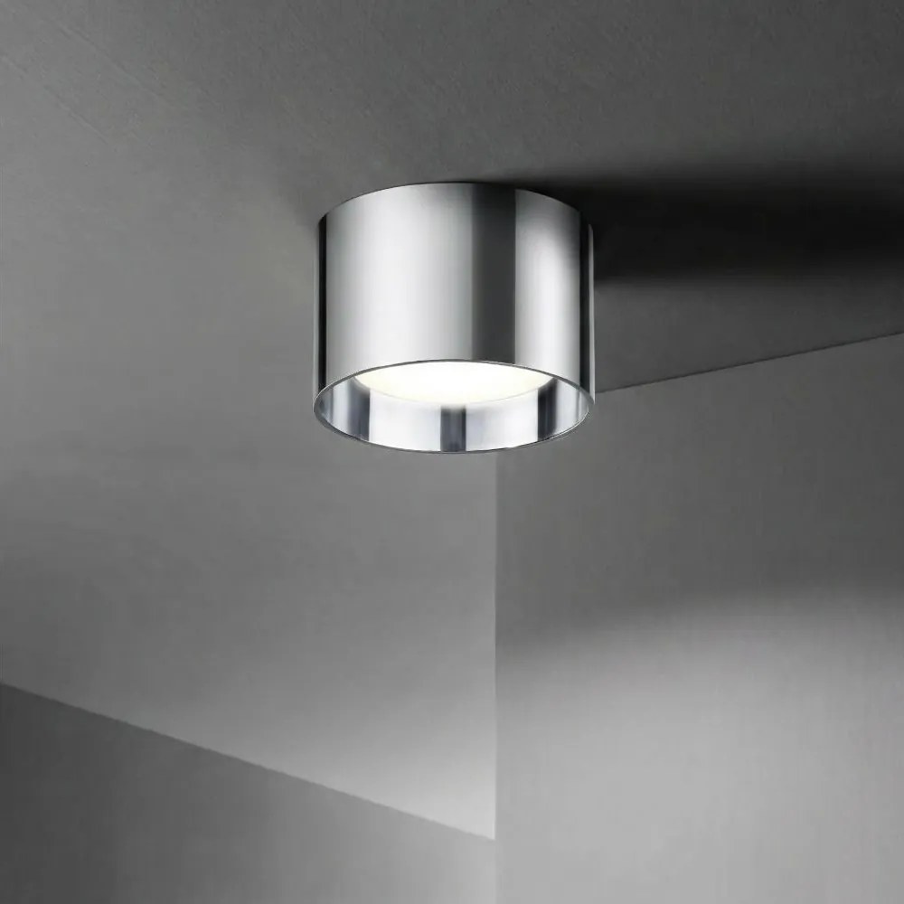 Ideal Lux - Faretto LED SPIKE 1xGX53/9W/230V Ø 10 cm cromo lucido