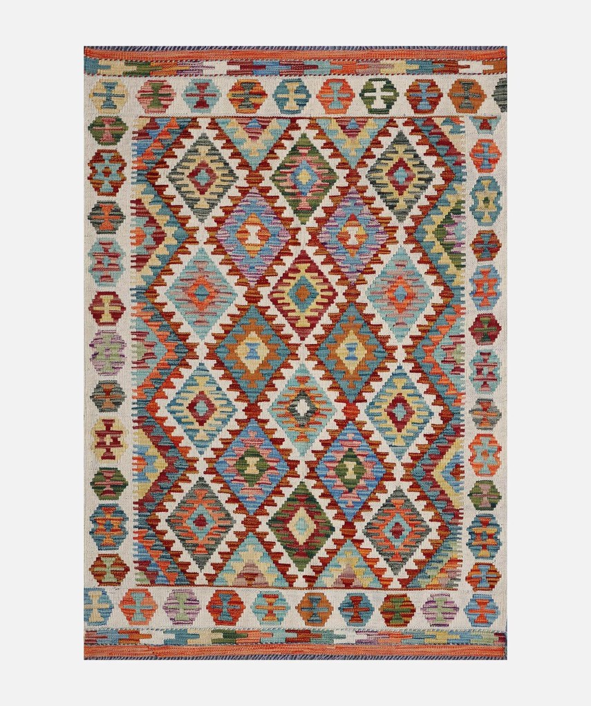 Kilim Tappeto 150x100 (Pakistan) Tessuto A Mano