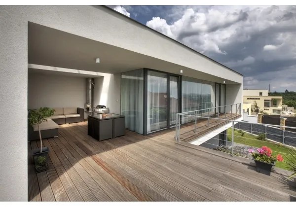 Kanlux 33360 - Faretto da esterno AQILO 1xGU10/7W/230V IP65 bianco