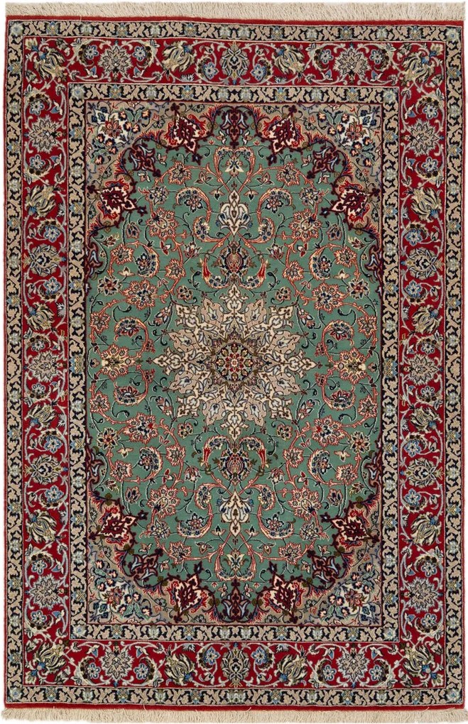 Isfahan Tappeto persiano 160 x 100 (Iran) Annodato A Mano