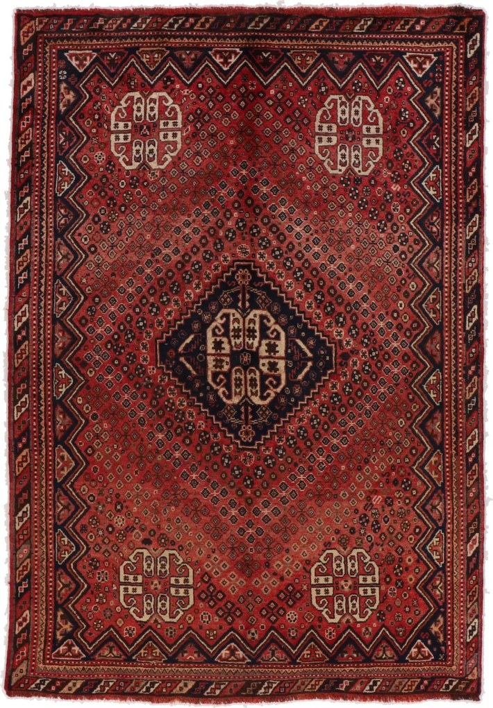 Shiraz Tappeto 230 x 160 (Iran) Annodato A Mano