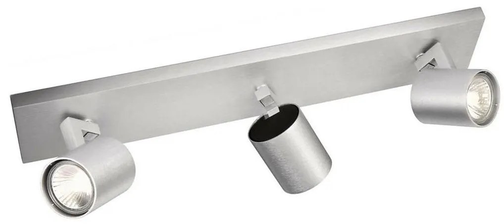 Philips 53093/48/12 - Luce Spot RUNNER cromo opaco 3xGU10/35W/230V