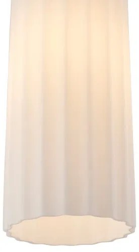 Nordlux - Lampada a sospensione con cavo MIELLA 1xE27/25W/230V bianco