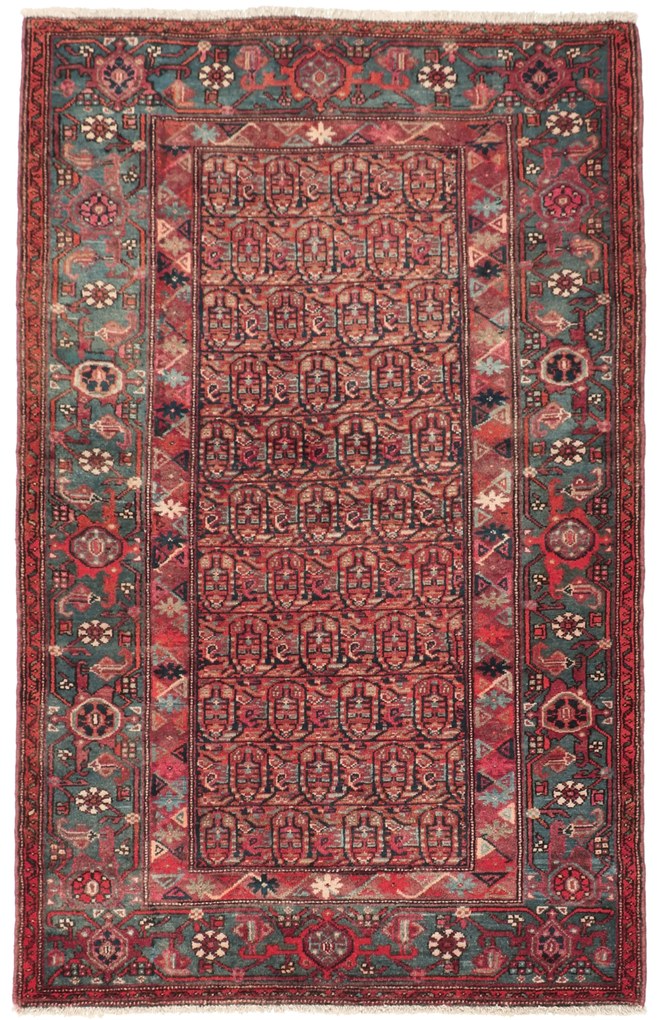 Bidjar Tappeto 130 x 210 (Iran) Annodato A Mano