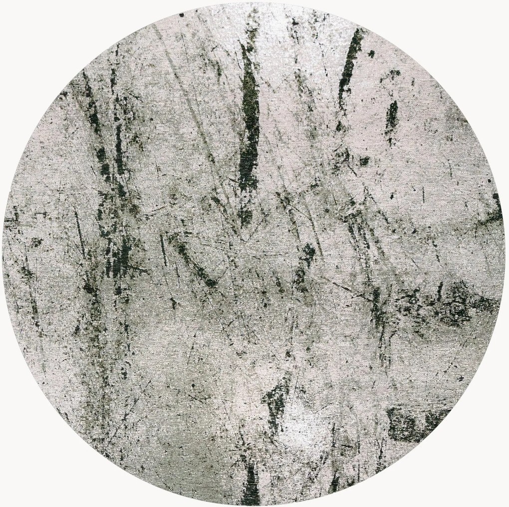 Tappeto rotondo da interno-esterno lavabile Alpine