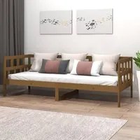 Dormeuse in Legno Massello di Pino Miele 80x200 cm cod mxl 60931