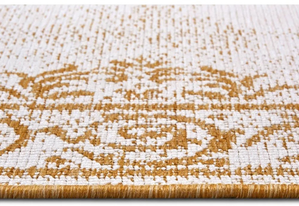 Tappeto per esterni giallo ocra e bianco 160x230 cm Cebu - NORTHRUGS