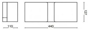 Ideallux clip ap2 small cromo