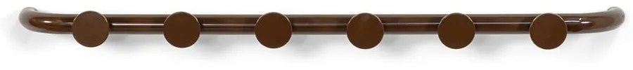 Attaccapanni da parete marrone scuro in metallo 75 cm Retro – Spinder Design