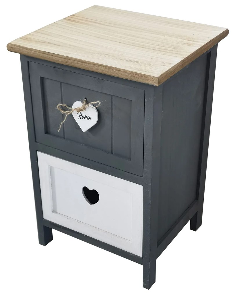 GENESIS - mobiletto in legno con cassetti