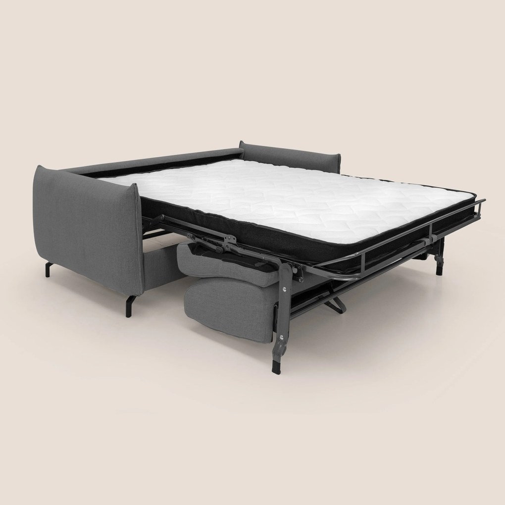 Scarlet divano letto in tessuto misto cotone impermeabile T19 antracite